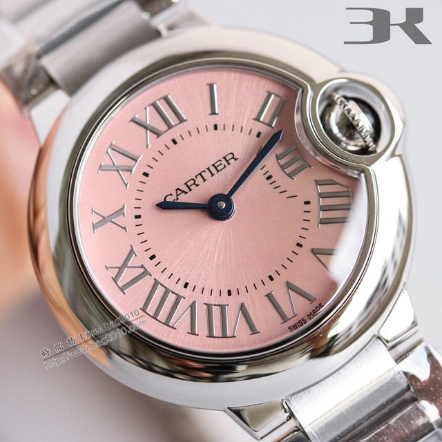 卡地亞專櫃爆款手錶 Cartier經典款藍氣球 卡地亞專櫃複刻女士腕表  gjs2215